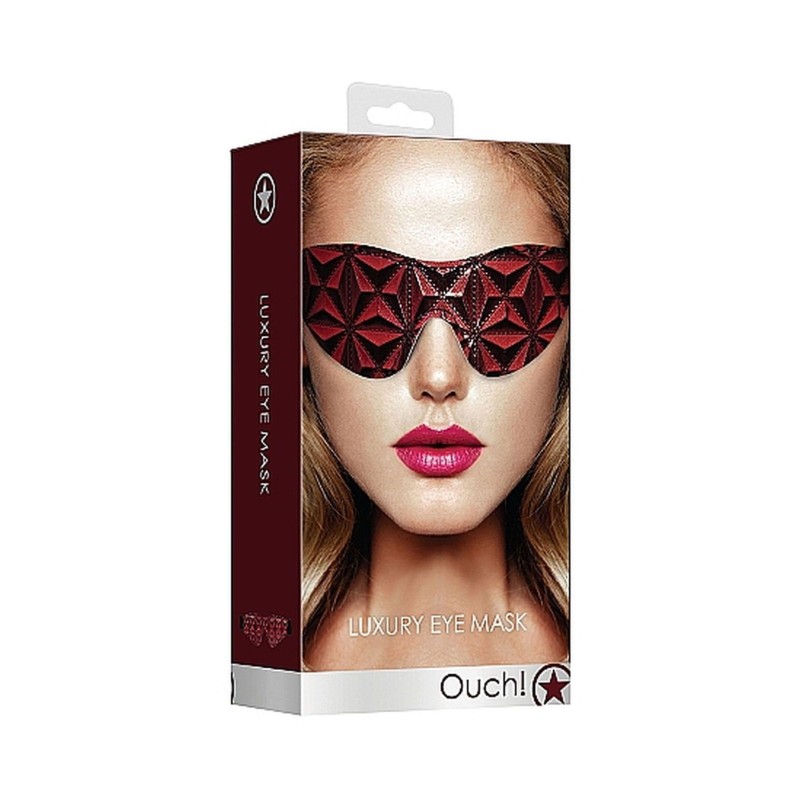 Luxury Eye Mask - Burgundy